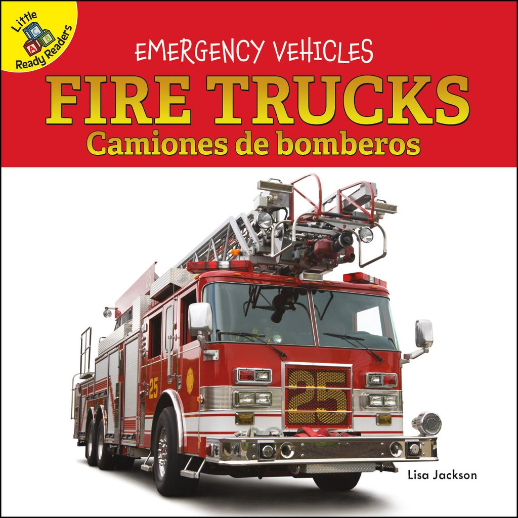 Emergency Vehicles Fire Trucks Camiones De Bomberos Books En More